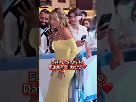 Ester Expósito Dating History 💕💖💞 #elitesingle #elitedating #seriousrelationship #datemyage