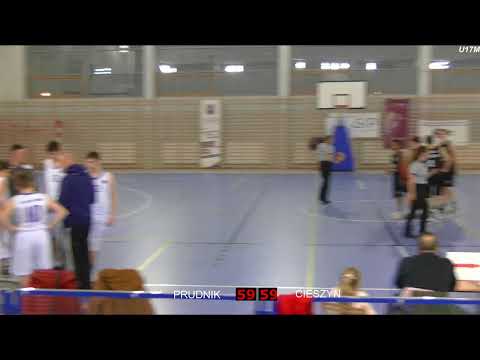 U17M MKS Smyk Prudnik - STELA Cieszyn 59 : 61