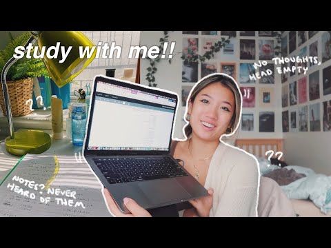 how to study for a midterm when you have no idea what's going on 😔