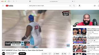 BEST MOMENTS From Team Mark vs Team Jidion 5v5 Game! ( REACTION )
