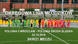 Skrót meczu Polonia II Wrocław - Polonia Środa Sląska 0:4