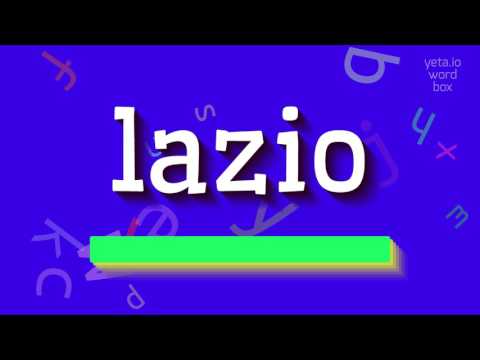 How to say "lazio"! (High Quality Voices)