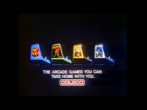1982 Coleco Tabletop Mini Arcades Commercial