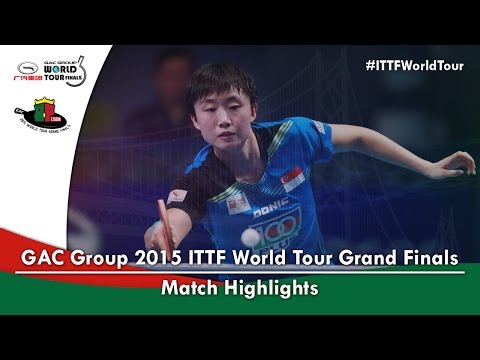 2015 World Tour Grand Finals Highlights: FENG Tianwei vs ZHU Yuling (R16)