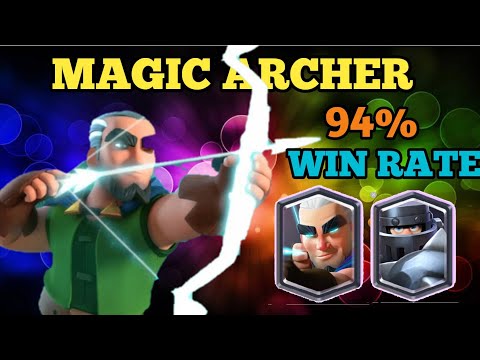 94% WIN RATE! | BEST MAGIC ARCHER DECK CLASH_ROYALE 2022