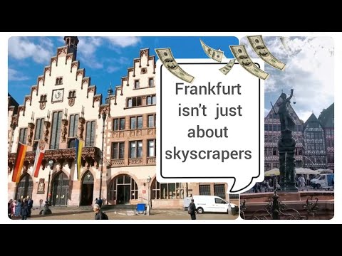 Caminhando pelo novo centro histórico de Frankfurt, Goethe-Haus e Goethe-Museum, Lovers Bridge, Guardhouse.