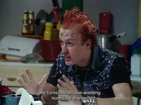 Young Ones, The S01E06: "Flood" - Vyvyan's Cure for Not Being a Homicidal Axe Wielding Maniac