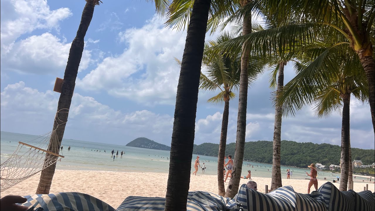 Пляж КХЕМ, Фукуок, цены, пробуем еду на пляже! Апрель 2026