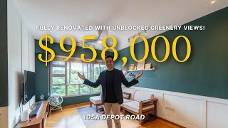 High Floor Corner Unit with UNBLOCKED Green Views 🌿 Fully Renovated Dream Home at DEPOT ROAD