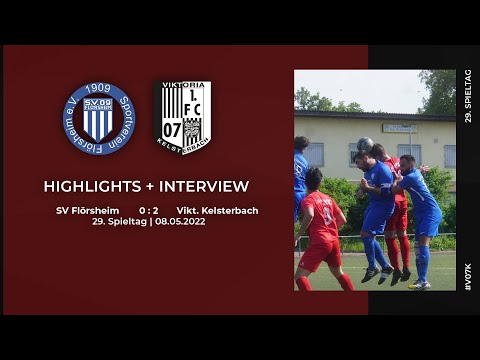 SV Flörsheim - Viktoria Kelsterbach | 29. Spieltag | Highlights + Interview | 08.05.2022
