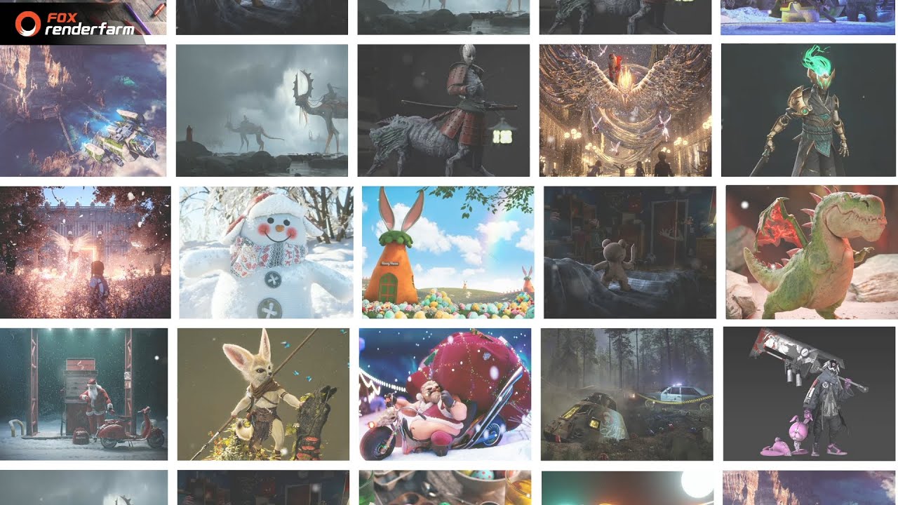 Winners & their amazing works from FGT3D Challenge