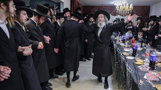 שמחת האירוסין לבן המשפיע רבי אלימלך בידרמן בצפת | Hasidic Engagement – Son of R’ Biderman
