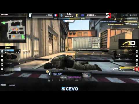 G2.Kinguin vs Titan Game 2 (CEVO-P CS:GO Season 8) - Helium & Metuz