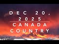 Top 60 Canada Country Chart Dec 20 2025