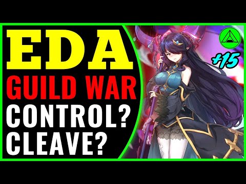 Eda in Guild War! (Control Cleave!) 🔥 Epic Seven