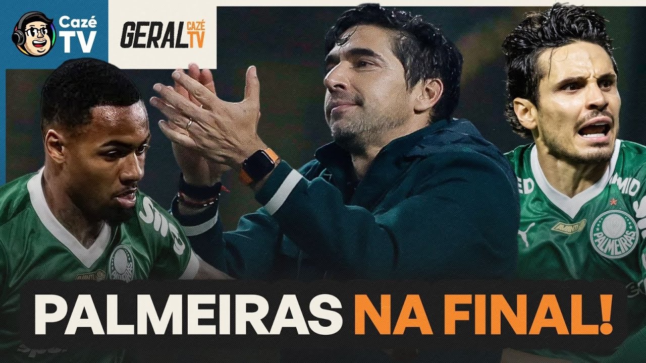 PALMEIRAS GOLEIA A LDU EM NOITE MÁGICA E ENFRENTA O FLA NA FINAL DA LIBERTADORES! | GERAL CAZÉTV