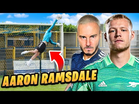 F2 Vs AARON RAMSDALE SHOOTING BATTLE 😱💥 | ENGLAND GOALKEEPER 🏴󠁧󠁢󠁥󠁮󠁧󠁿🧤