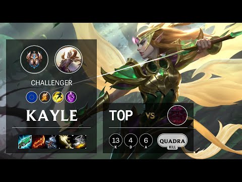 Kayle Top vs Ornn - EUW Challenger Patch 10.14