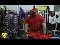 Roelly Winklaar trains Shoulders december 2012