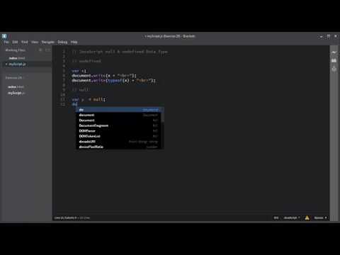 36 Null Undefined Data Type In Javascript