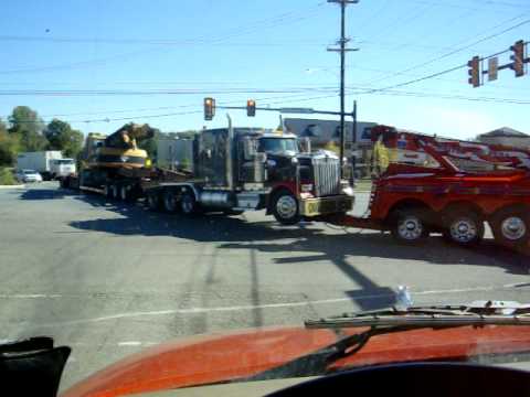 Tow Truck getting a work out.