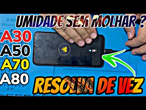 Samsung Mostrando Umidade sem ter molhado | Como Resolver em 3 minutos