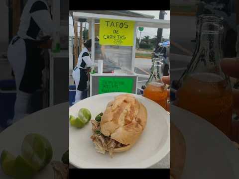 3 tortas de carnitas por $100 pesos en la colonia paseo de las flores en Reynosa