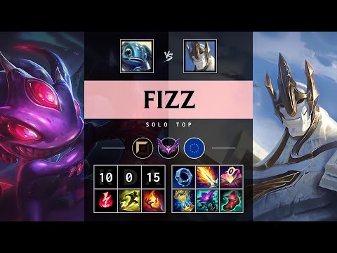 Fizz Top vs Galio - EUW Master Patch 25.12