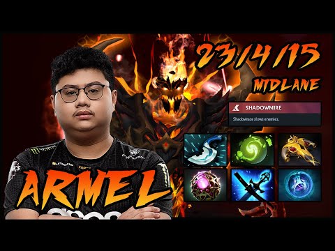ARMEL Shadow Fiend MID | 6 SLOTTED BEYOND GODLIKE - Dota 2 Gameplay