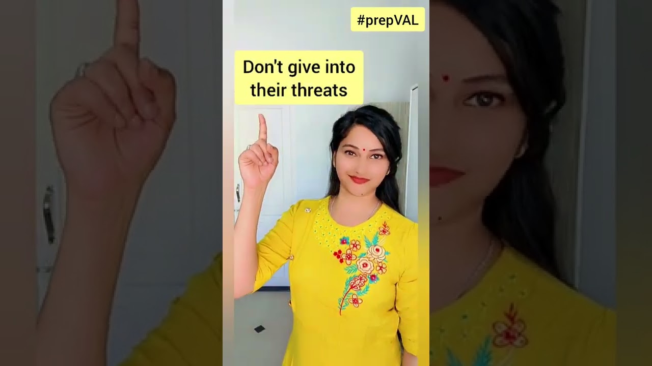 Someone threatening or blackmailing you to leak your pictures? watch this. #IPC #indianlaw #lawshort