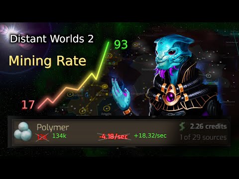 How to optimize 𝗠𝗶𝗻𝗶𝗻𝗴 in Distant Worlds 2