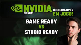 STUDIO VS GAME READY, QUAL TEM MAIS FPS? TESTEI OS 2 E VEJA OS RESULTADOS ! NOVO DRIVER NVIDIA FPS
