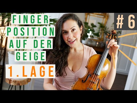 The fingers on the violin in the 1st position and what fingering styles are there? | Learning the...