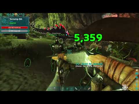 The Gang Explores A Cave Part 1 (Ark Ragnarok Carnivorous Caverns)