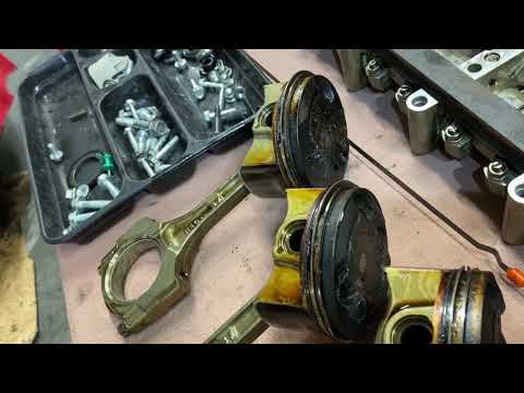 2008 Honda Accord K24 Pistons, pins and rings replacement