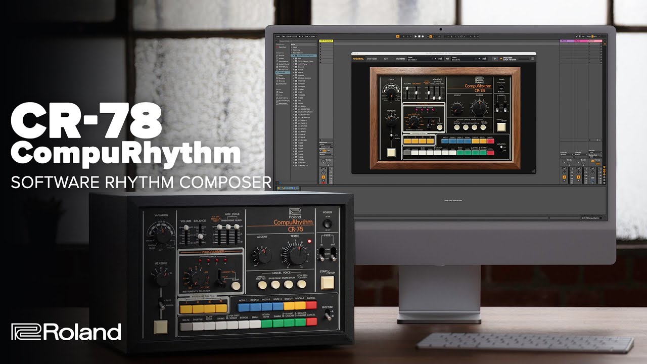 Introducing the CR-78 Software Rhythm Composer - YouTube