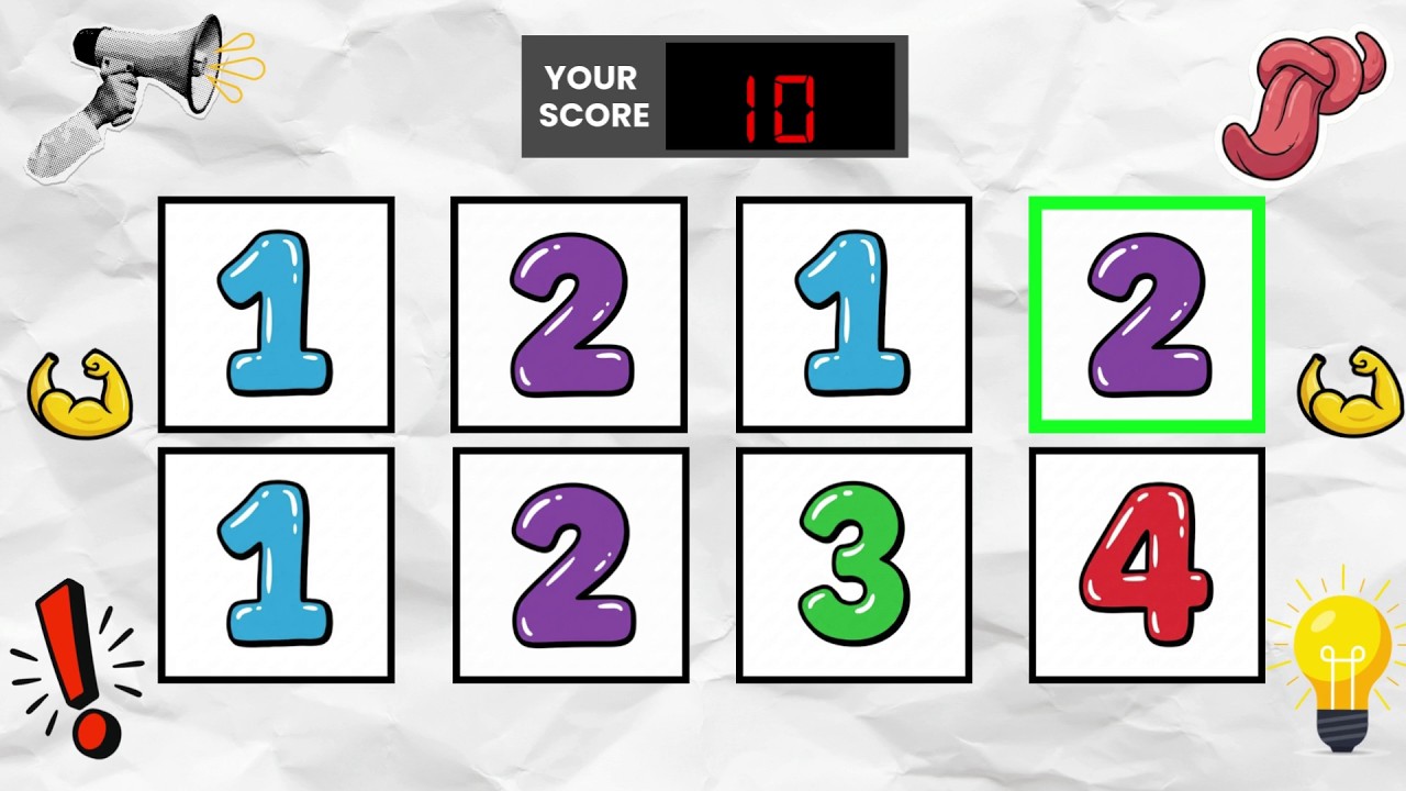 Numbers Say The Word On Beat Challenge 13 | SCORE BOARD | Easy Medium Hard | Fast Rhythm Test