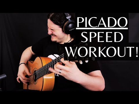 How a Flamenco Guitarist Practices | PICADO SPEED