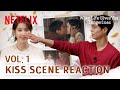 Reaction IU Bo Gum React To Their Kiss Scene When Life Gives You Tangerines Netflix EN CC