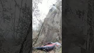 Video thumbnail of Entrada principal, 6c+. Cavallers