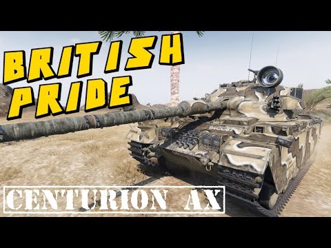 World of Tanks Gameplay | Centurion AX | British Pride