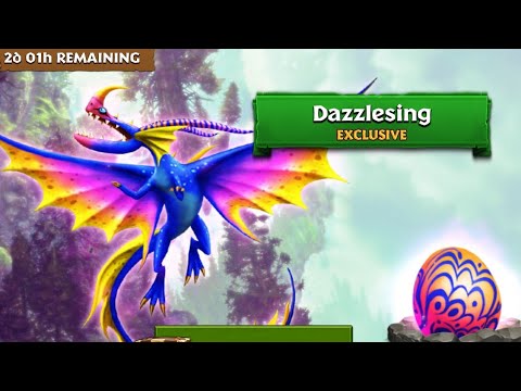 DAZZLESING MAX LEVEL 175 TITAN MODE - Dragons: Rise of Berk