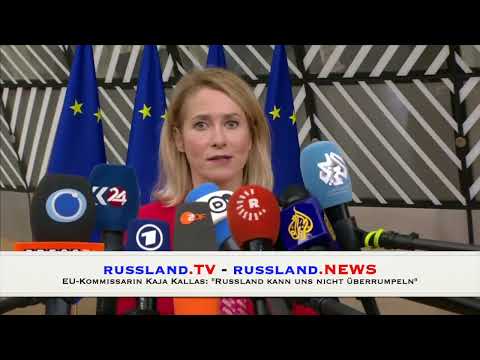 EU Kommissarin Kaja Kallas: „Russland kann uns nicht überrumpeln“