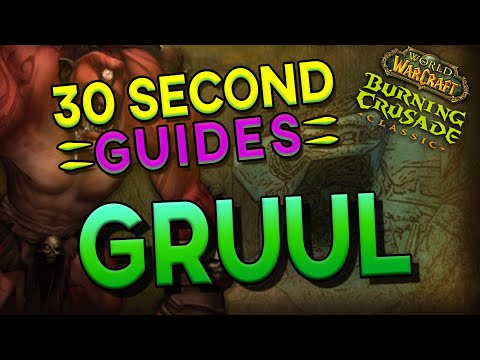 Gruul the Dragonkiller - 30 Second Guides - Gruul's Lair