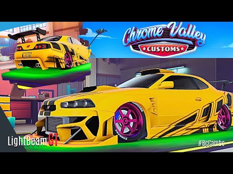 LightBeam GT Customisation | Chrome Valley Customs gameplay |  ​⁠