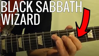 The Wizard - BLACK SABBATH - Guitar Lesson