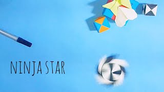 Origami TRANSFORMING ninja star Shuriken Paper Weapon Tutorial origami World paper ninja star Weapon