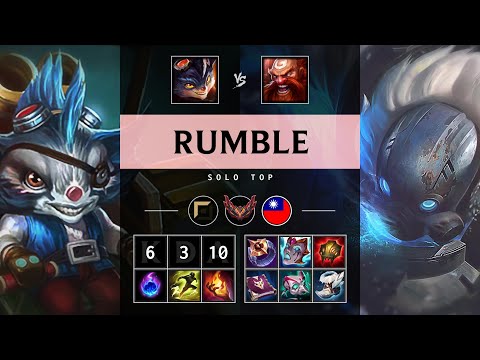 Rumble Top vs Gragas - TW Grandmaster Patch 25.12