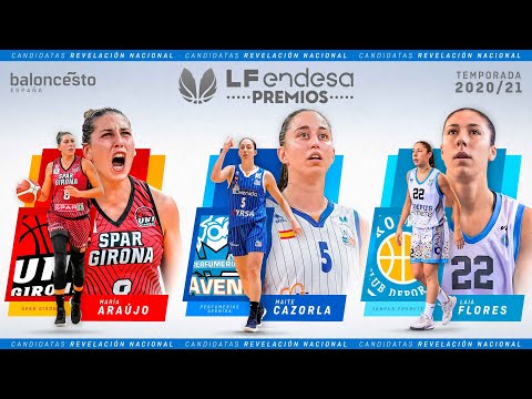 LF Endesa: María Araújo, Maite Cazorla y Laia Flores, nominadas a Revelación Nacional de la 2020/21