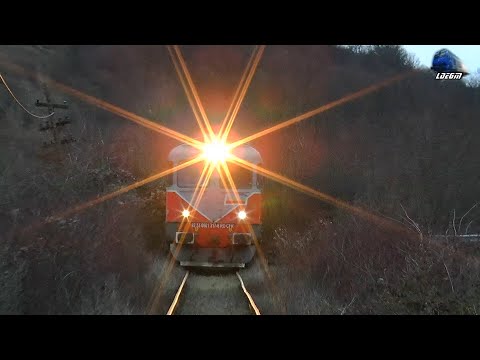 LDE2100 60-1317-6&Marfar CFR MARFĂ Freight Train in Defileul Crișului Negru Canyon 09 December 2020